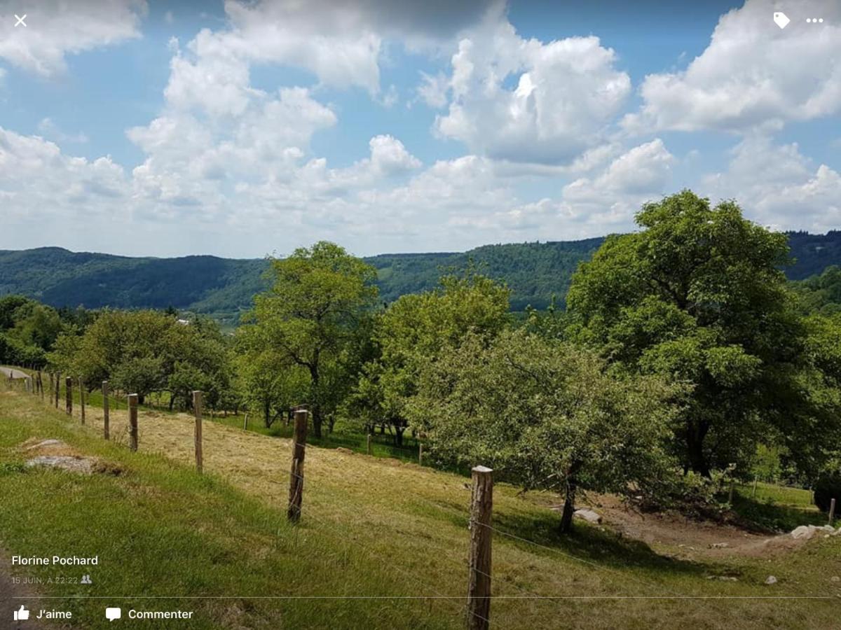 La Ferme De La-Haut B&B Le Haut-du-Them Exteriör bild