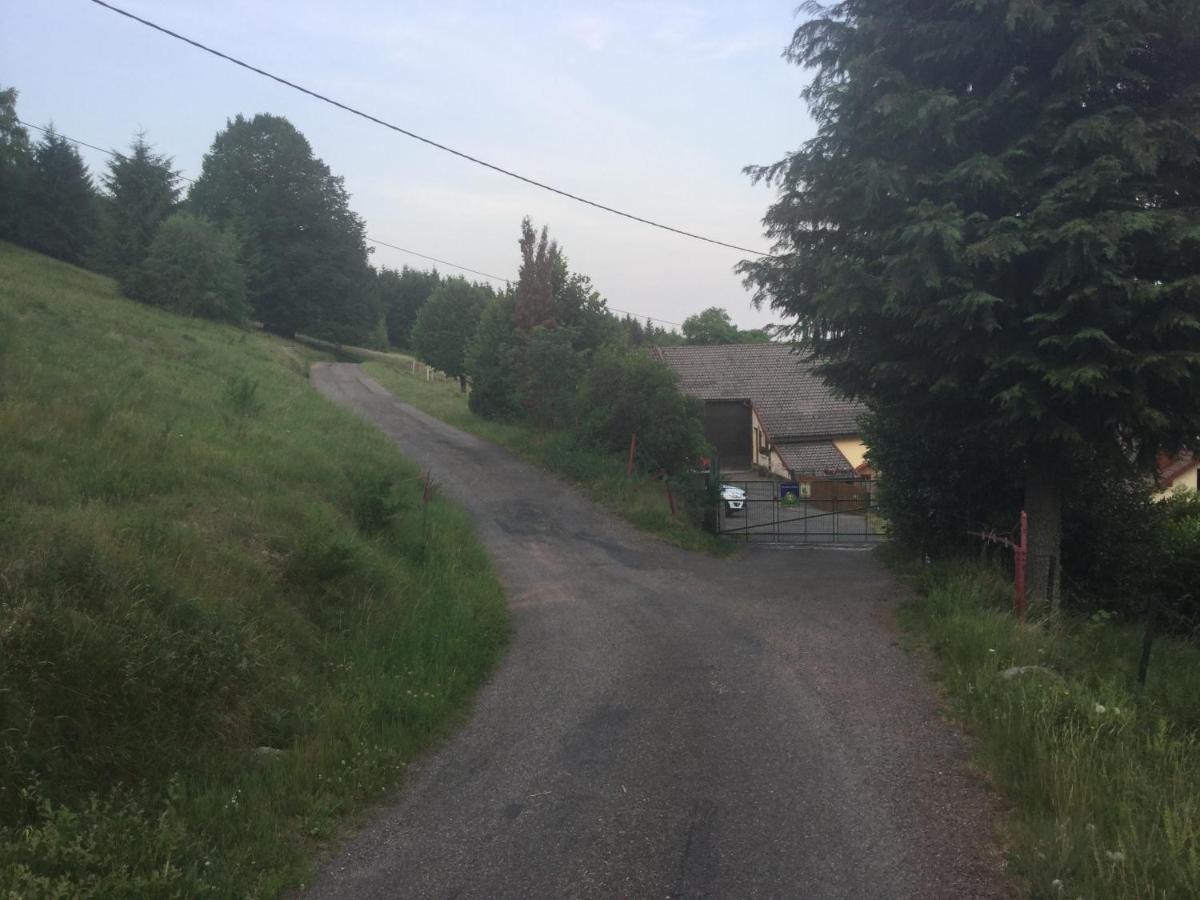 La Ferme De La-Haut B&B Le Haut-du-Them Exteriör bild